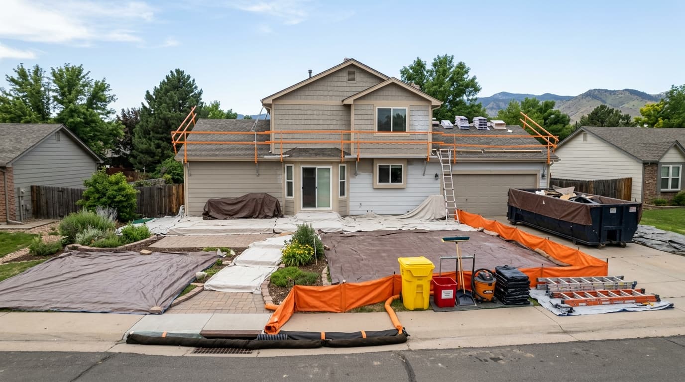 What should I know about site protection and daily cleanup?
